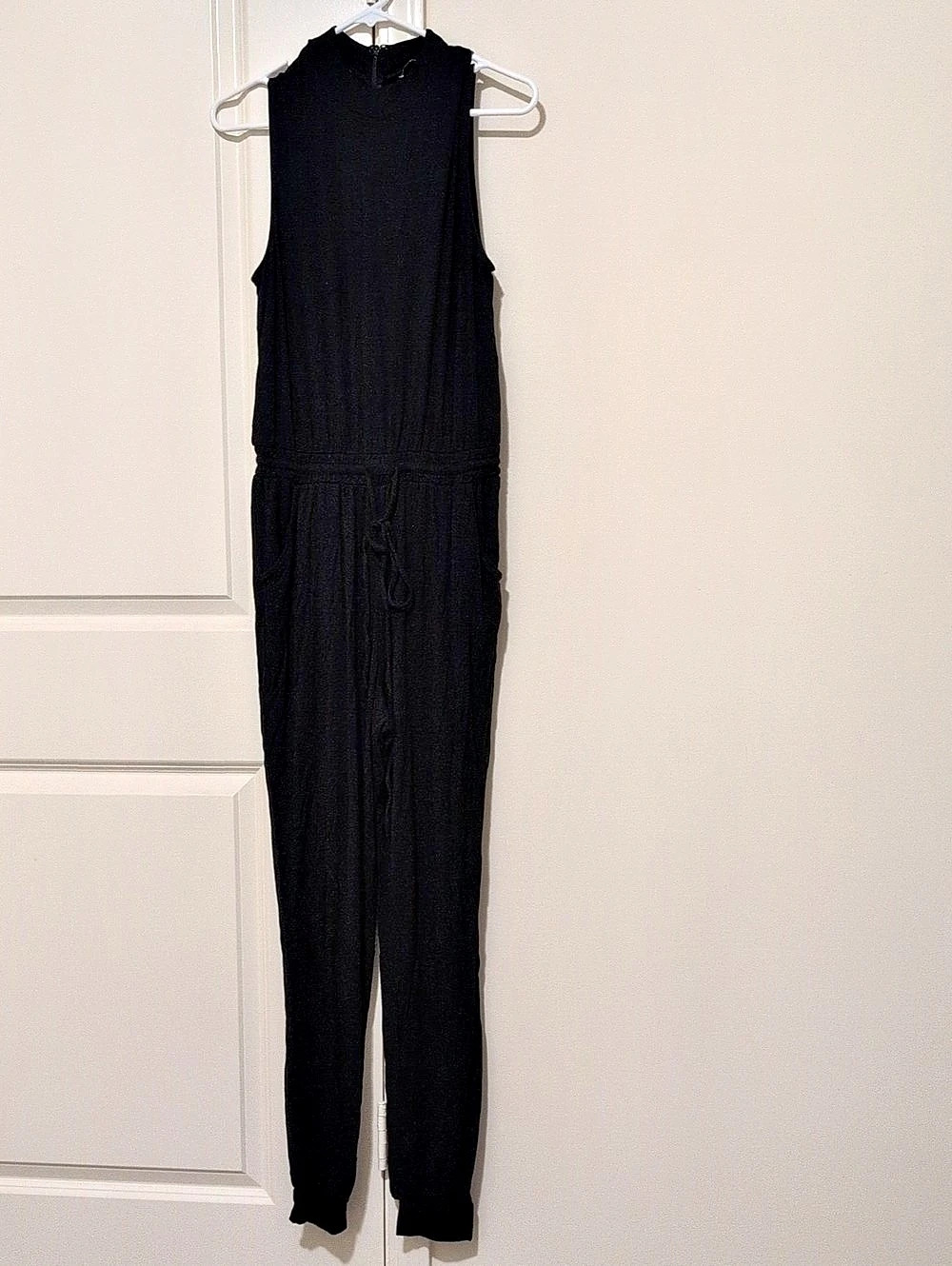 Express Black Sleeveless Jumpsuit Size Small
